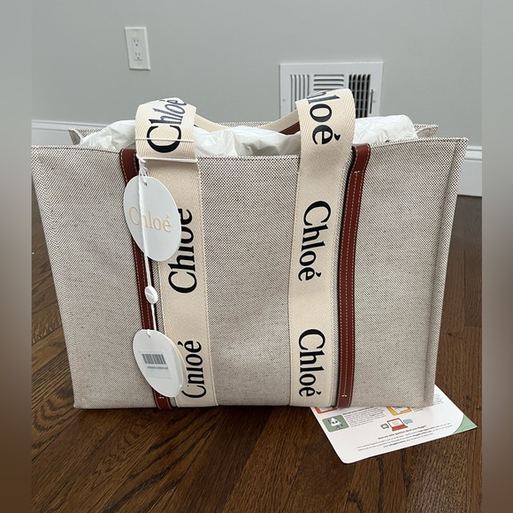 Chloe large Woody Tote - Picture 5 of 5
